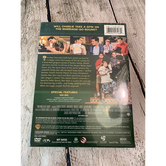 TWO AND A HALF MEN - The Complete 3rd Season - DVD - Picture 2 of 4